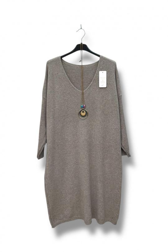 Vestidos y Monos Mujer Taupe E&F (C&CE Fashion) EF8923 Efashion Paris