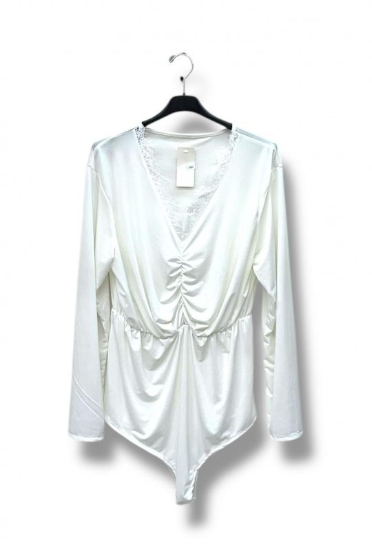 Body Donna White E&F (C&CE Fashion) EF13066 Efashion Paris