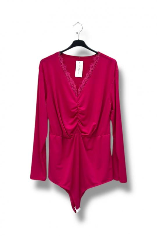 Body Femme Blanc E&F (C&CE Fashion) EF13066 Efashion Paris