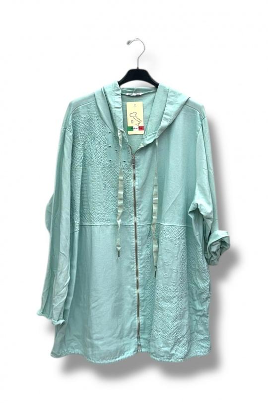 Gilets Femme Vert d eau E&F (C&CE Fashion) EF26106 Efashion Paris