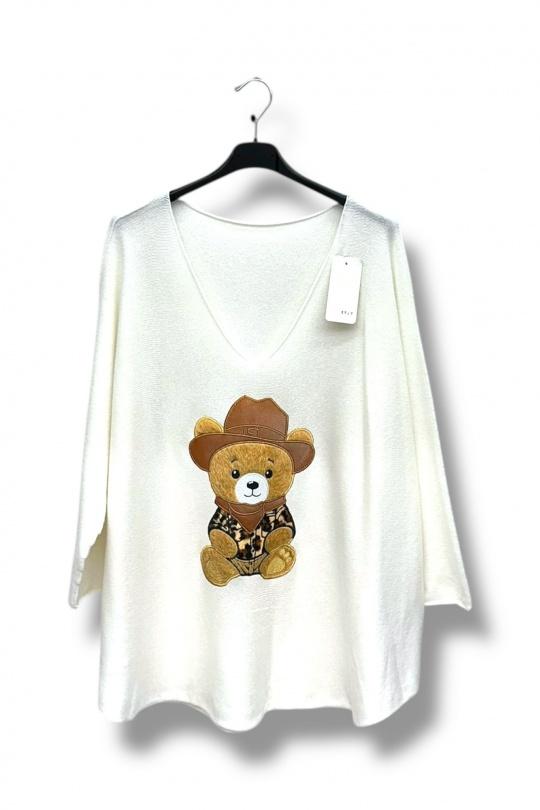 Pulls Femme Fuschia E&F (C&CE Fashion) EF8947 Efashion Paris