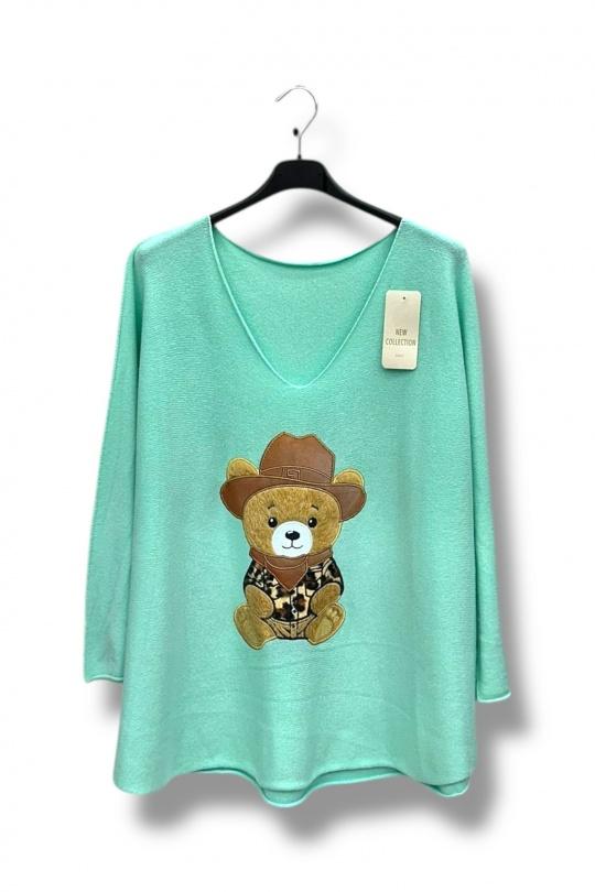 Pulls Femme Fuschia E&F (C&CE Fashion) EF8947 Efashion Paris