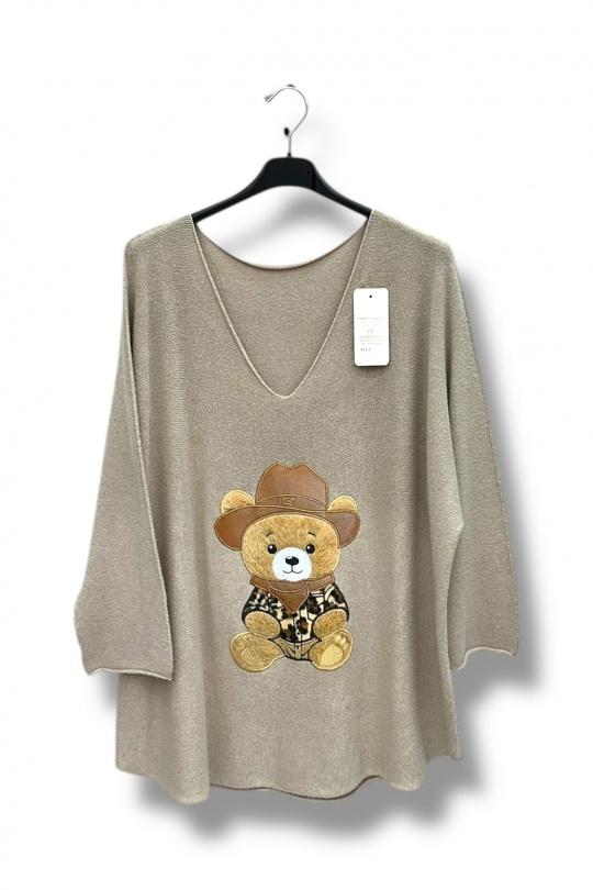 Pulls Femme Fuschia E&F (C&CE Fashion) EF8947 Efashion Paris