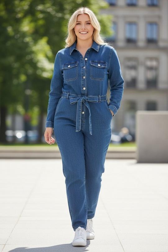 Robes & Combinaisons Femme Jean E&F (C&CE Fashion) EF2116 Efashion Paris