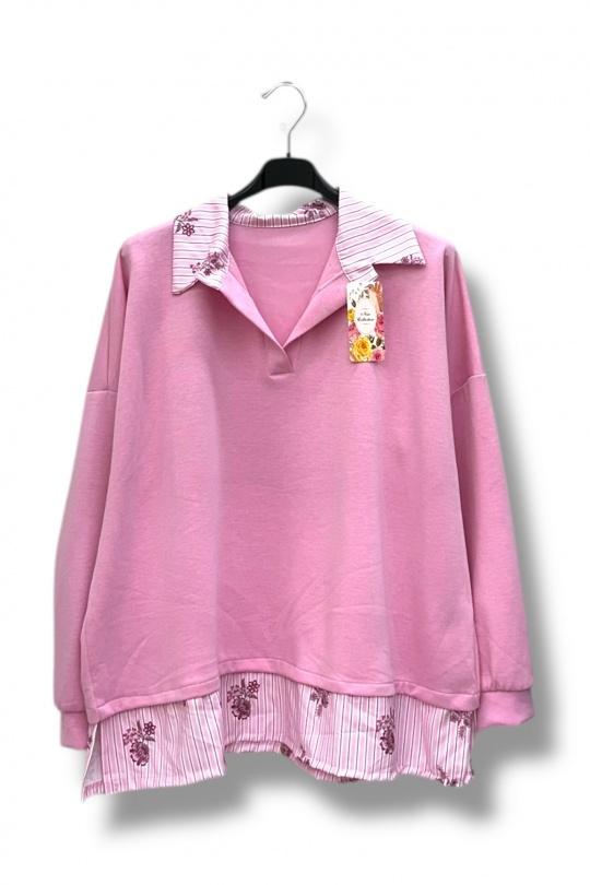 Pulls Femme Bleu ciel / Bleu E&F (C&CE Fashion) EF25936 Efashion Paris