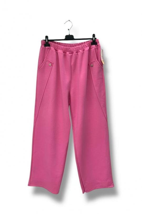 Pantalons Femme Fuschia E&F (C&CE Fashion) EF25985 Efashion Paris