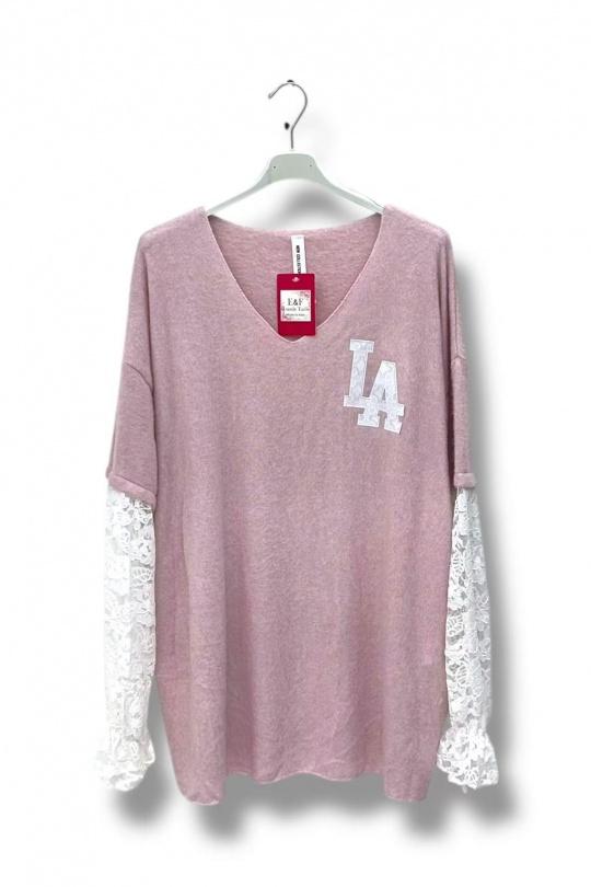 Tops Femme Rose E&F (C&CE Fashion) EF9254 Efashion Paris