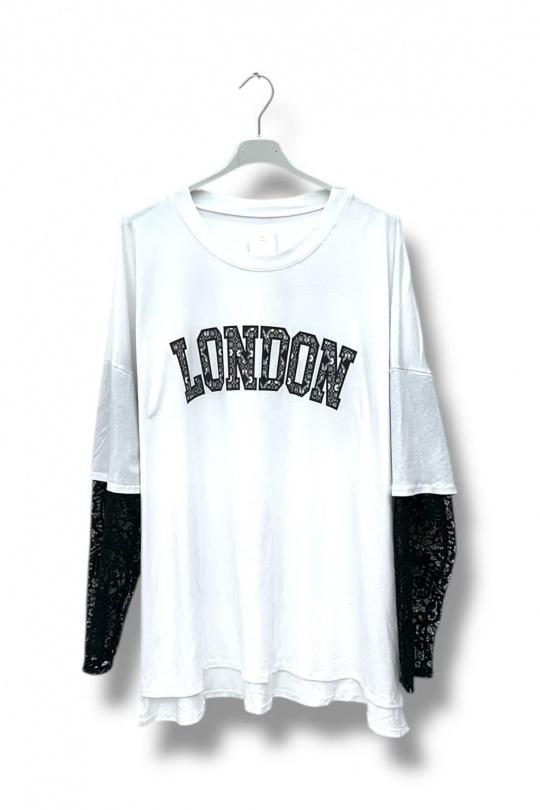 T-shirts Femme Noir E&F (C&CE Fashion) EF13155 Efashion Paris