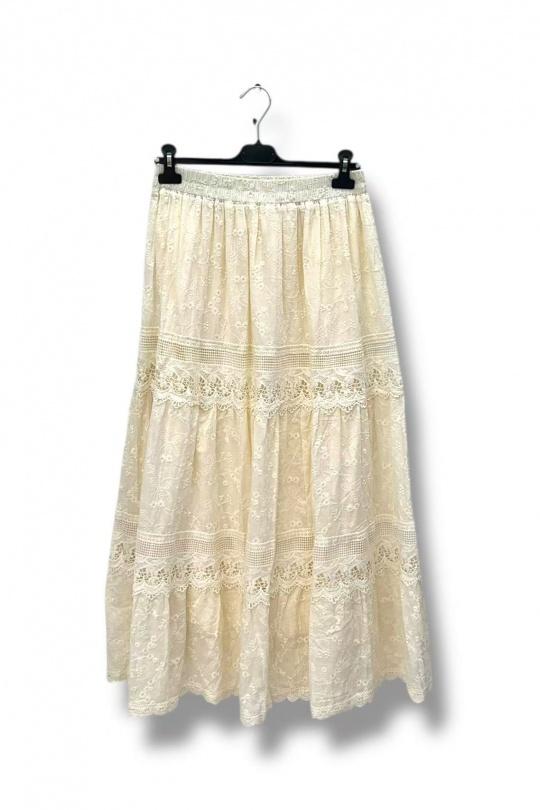 Jupes Femme Beige E&F (C&CE Fashion) EF1009 Efashion Paris