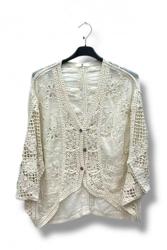 Gilets Femme Beige E&F (C&CE Fashion) EF5568 Efashion Paris