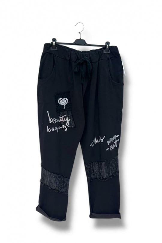 Pantalons Femme Noir E&F (C&CE Fashion) EF26844 Efashion Paris