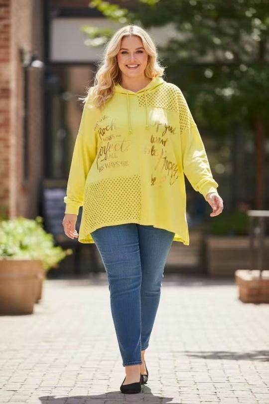 Tuniques Femme Jaune E&F (C&CE Fashion) EF2824 Efashion Paris