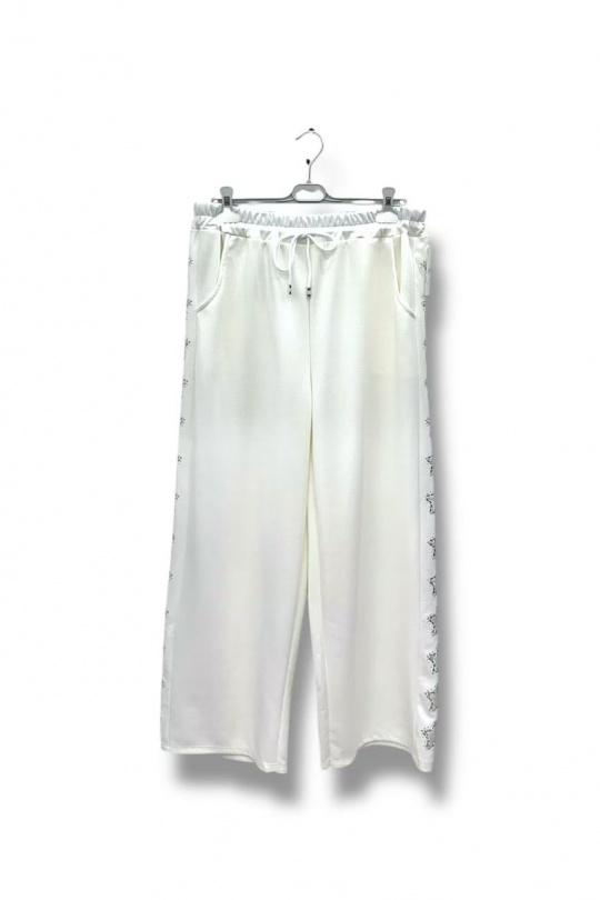 Pantalons Femme Blanc E&F (C&CE Fashion) EF13199 Efashion Paris