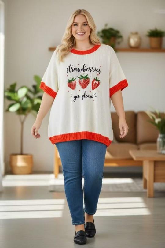 Pulls Femme Orange fluo E&F (C&CE Fashion) EF35060 Efashion Paris