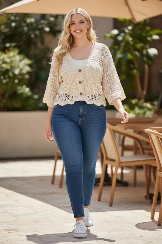 Gilets Femme Beige E&F (C&CE Fashion) EF38055 Efashion Paris