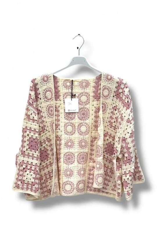 Cardigans Women Azure  / Blue E&F (C&CE Fashion) EF68035 Efashion Paris