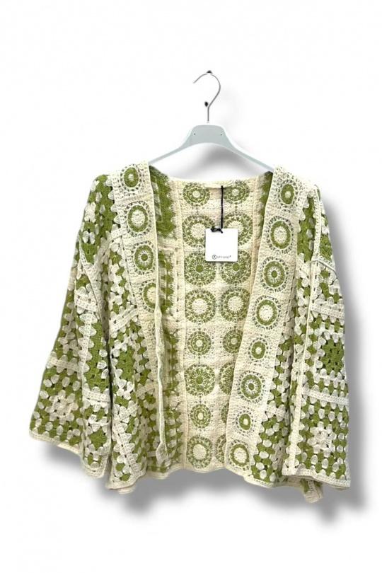 Cardigans Women Azure  / Blue E&F (C&CE Fashion) EF68035 Efashion Paris