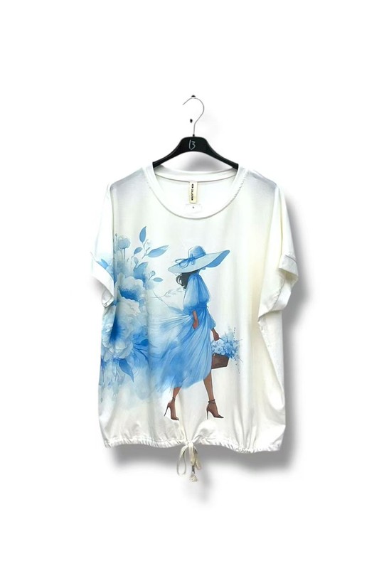 T-shirts Femme Motif13 E&F (C&CE Fashion) EF8657 Efashion Paris