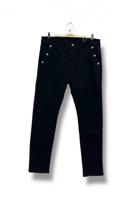 Jeans Femme Noir E&F (C&CE Fashion) EF55-2 Efashion Paris