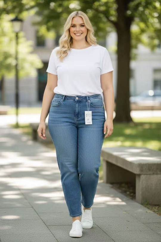 Jeans Femme Bleu jean E&F (C&CE Fashion) EF135 Efashion Paris