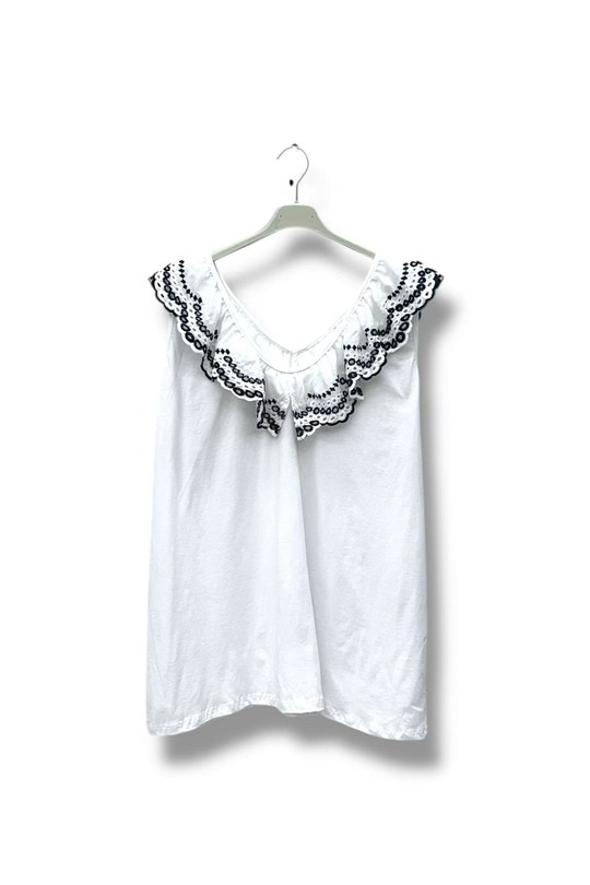 Débardeurs Femme Jaune E&F (C&CE Fashion) EF13315 Efashion Paris