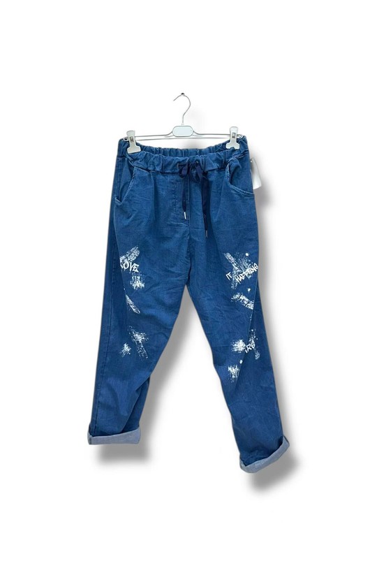 Pantalons Femme Bleu jean E&F (C&CE Fashion) EF82150 Efashion Paris