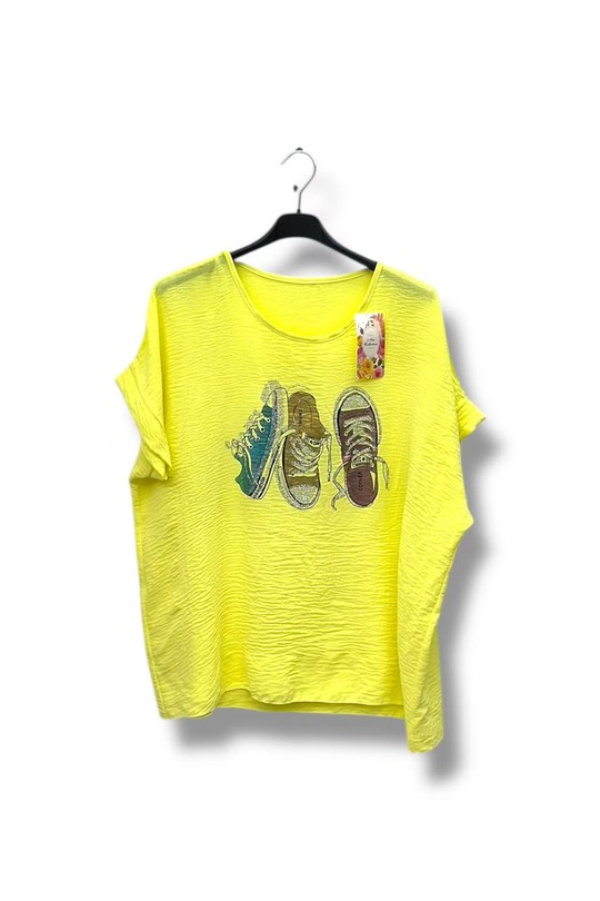 Tops Femme Jaune E&F (C&CE Fashion) EF26073 Efashion Paris