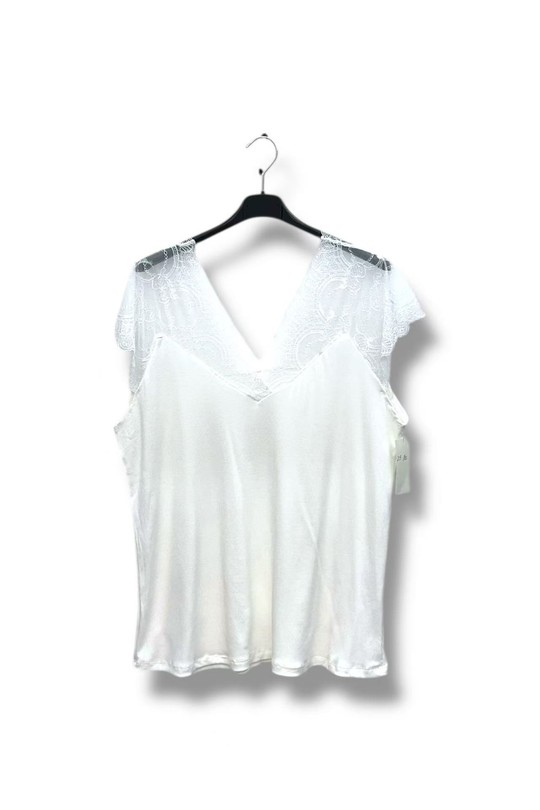 Camisetas sin mangas Mujer Yellow E&F (C&CE Fashion) EF28689 Efashion Paris