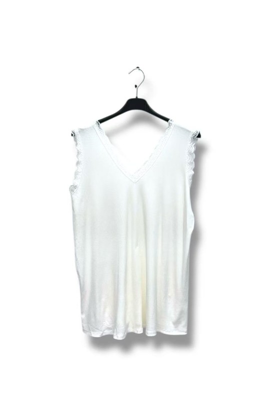 Camisetas sin mangas Mujer Yellow E&F (C&CE Fashion) EF27122 Efashion Paris