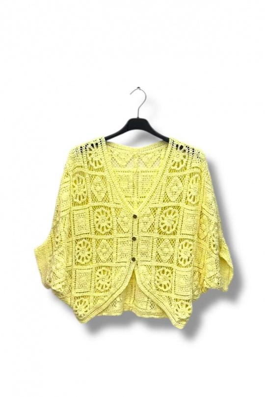 Gilets Femme Orange E&F (C&CE Fashion) EF1002 Efashion Paris