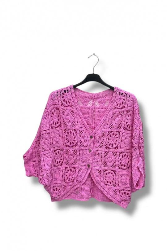 Gilets Femme Orange E&F (C&CE Fashion) EF1002 Efashion Paris