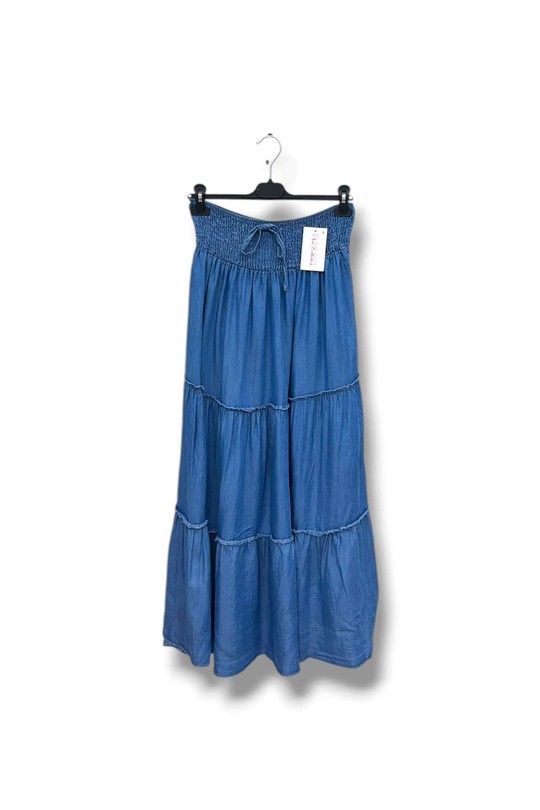 Skirts Women Jean blue E&F (C&CE Fashion) EF661099-1 Efashion Paris