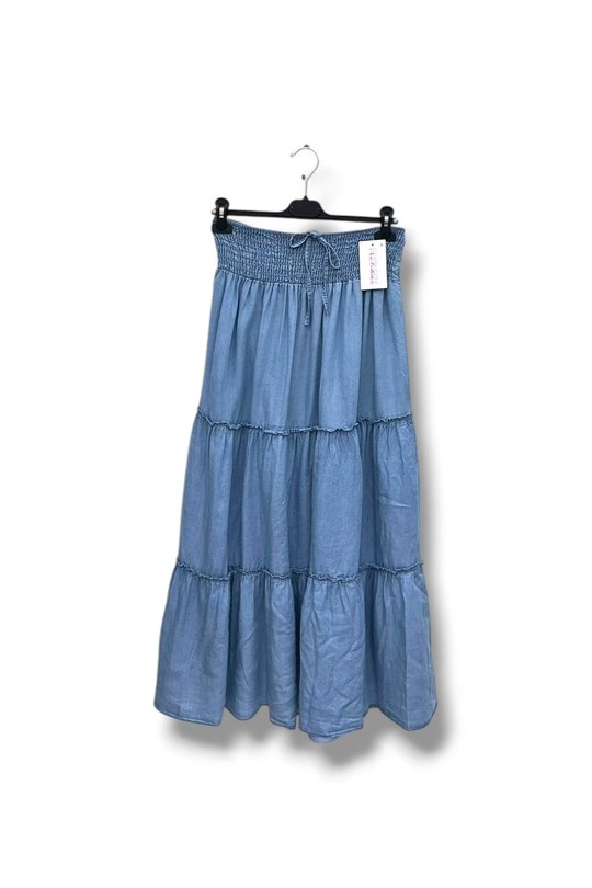 Skirts Women Jean blue E&F (C&CE Fashion) EF661099-1 Efashion Paris