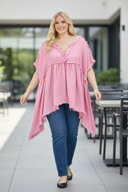 Tuniche Donna Pink E&F (C&CE Fashion) EF71103 Efashion Paris
