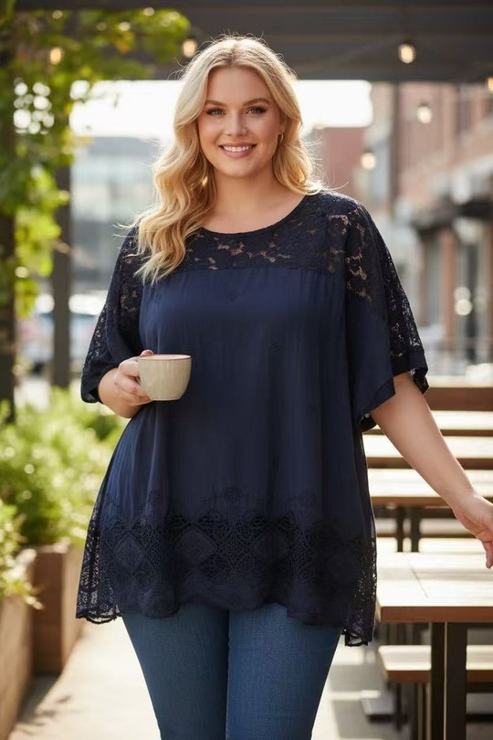 Tuniche Donna Black E&F (C&CE Fashion) EF83846 Efashion Paris