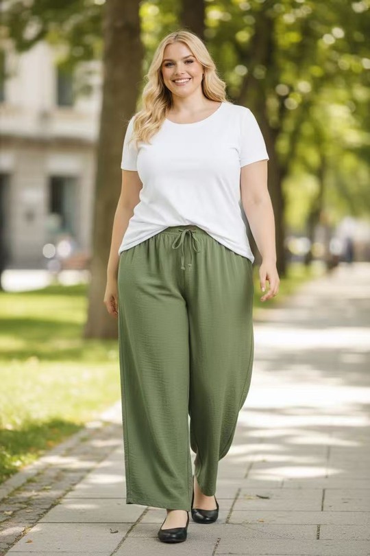 Pantalons Femme Bleu ciel / Bleu E&F (C&CE Fashion) EF5065 Efashion Paris