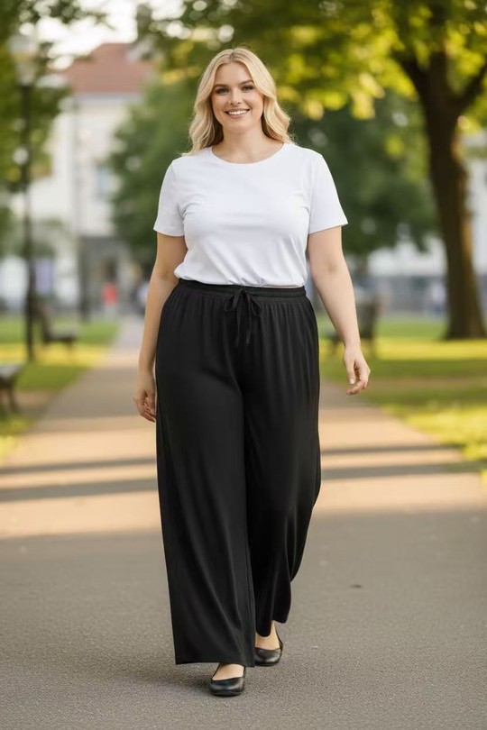 Pantalons Femme Bleu ciel / Bleu E&F (C&CE Fashion) EF5065 Efashion Paris