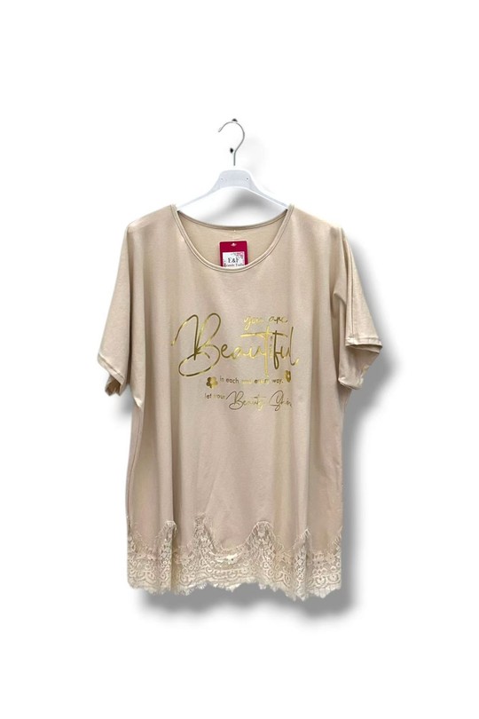 T-shirts Femme Blanc E&F (C&CE Fashion) EF2850 Efashion Paris