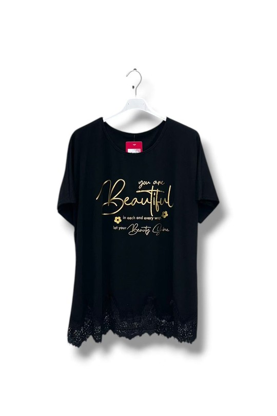 T-shirts Femme Blanc E&F (C&CE Fashion) EF2850 Efashion Paris