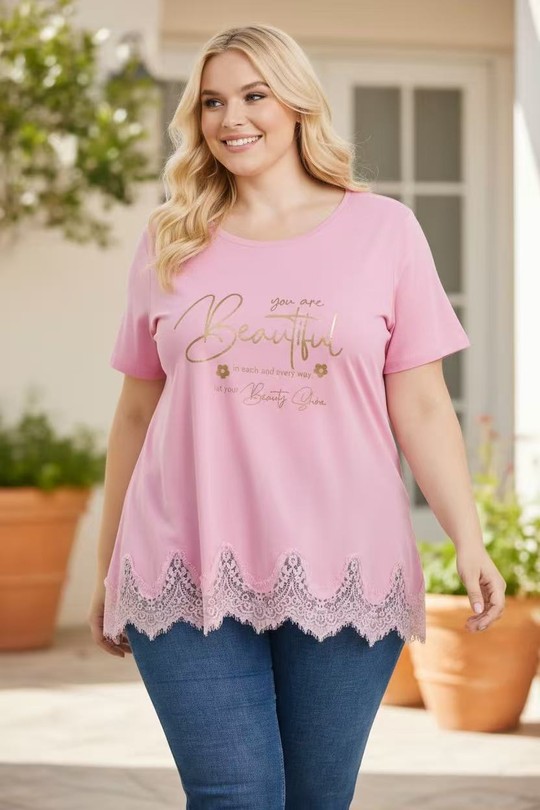 T-shirts Femme Blanc E&F (C&CE Fashion) EF2850 Efashion Paris