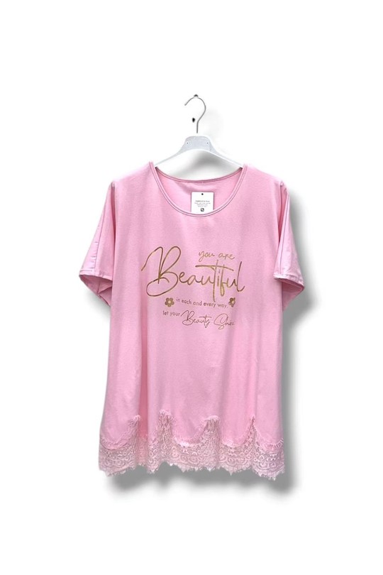 T-shirts Femme Blanc E&F (C&CE Fashion) EF2850 Efashion Paris