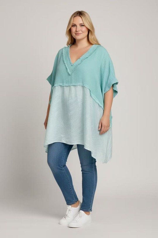 Tuniques Femme Vert d eau E&F (C&CE Fashion) EF3813 Efashion Paris