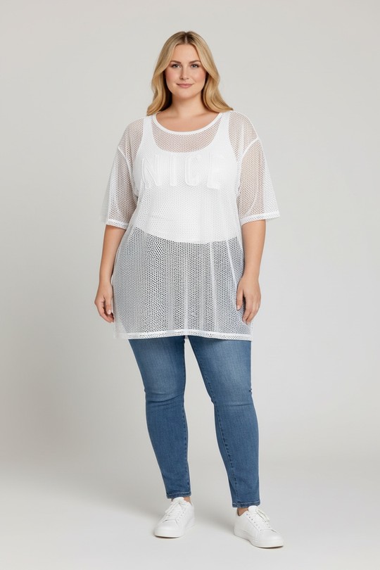 Tops Femme Blanc E&F (C&CE Fashion) EF2852 Efashion Paris