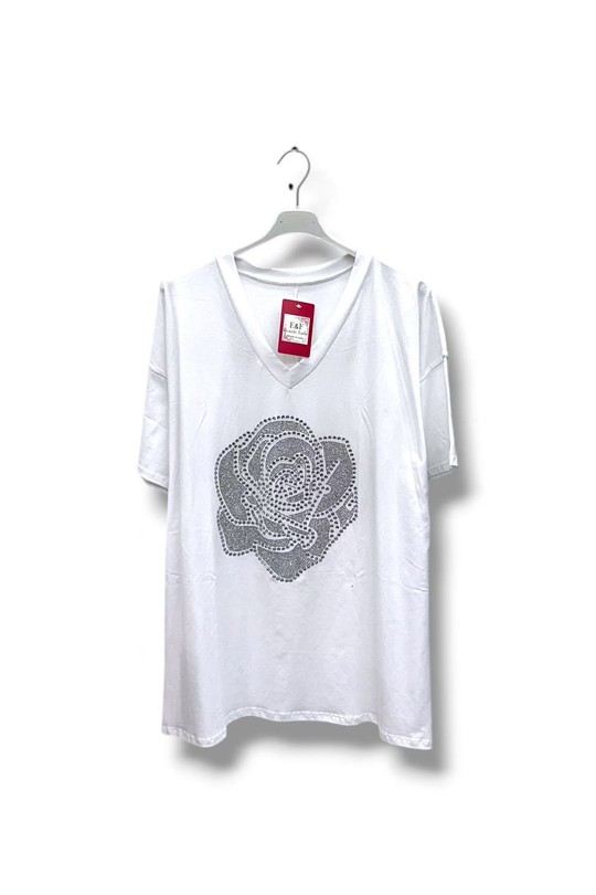 T-shirts Femme Noir E&F (C&CE Fashion) EF9076-32 Efashion Paris