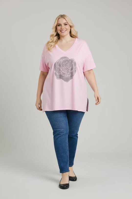 T-shirts Femme Noir E&F (C&CE Fashion) EF9076-32 Efashion Paris