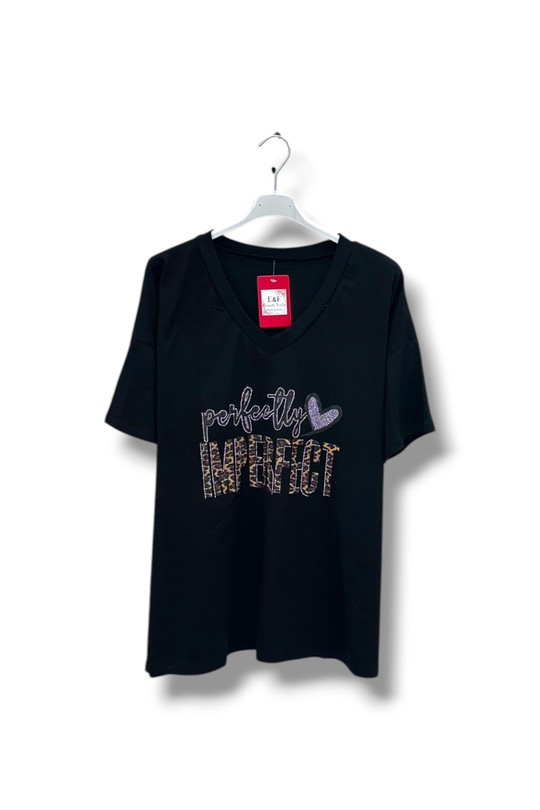 T-shirts Femme Blanc E&F (C&CE Fashion) EF9076-42 Efashion Paris