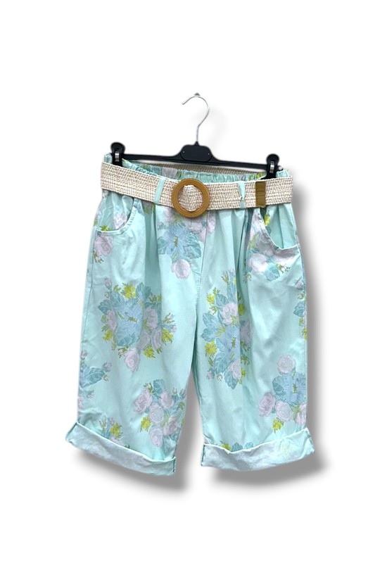 Pantacourts Femme Blanc E&F (C&CE Fashion) EF25297 Efashion Paris