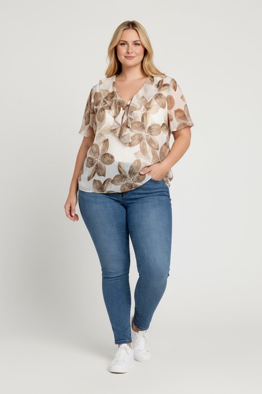 Tops Femme Jaune E&F (C&CE Fashion) EF251246 Efashion Paris