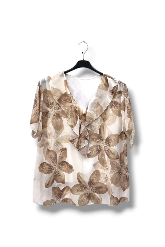 Tops Femme Jaune E&F (C&CE Fashion) EF251246 Efashion Paris