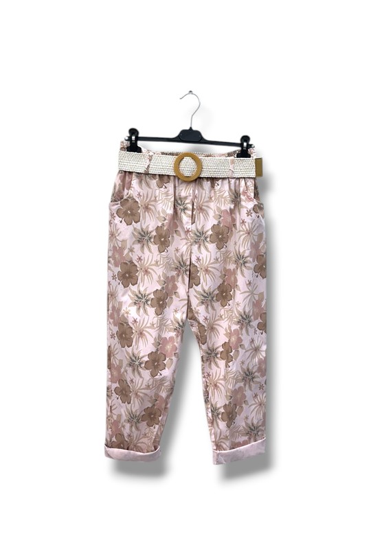 Pantacourts Femme Rose E&F (C&CE Fashion) EF242975-1 Efashion Paris